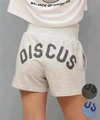 DISCUS ATHLETIC ディスカス アスレチック ハーフパンツ ショートパンツ レディース スウェット ボクシングショーツ 5287-5972(48BK-M)