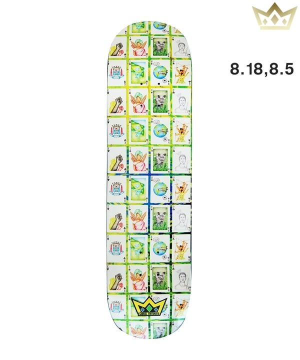 KING キング スケートボード デッキ 8.18,8.5inch GABRIEL FORTUNATO - CARDS ムラサキスポーツ