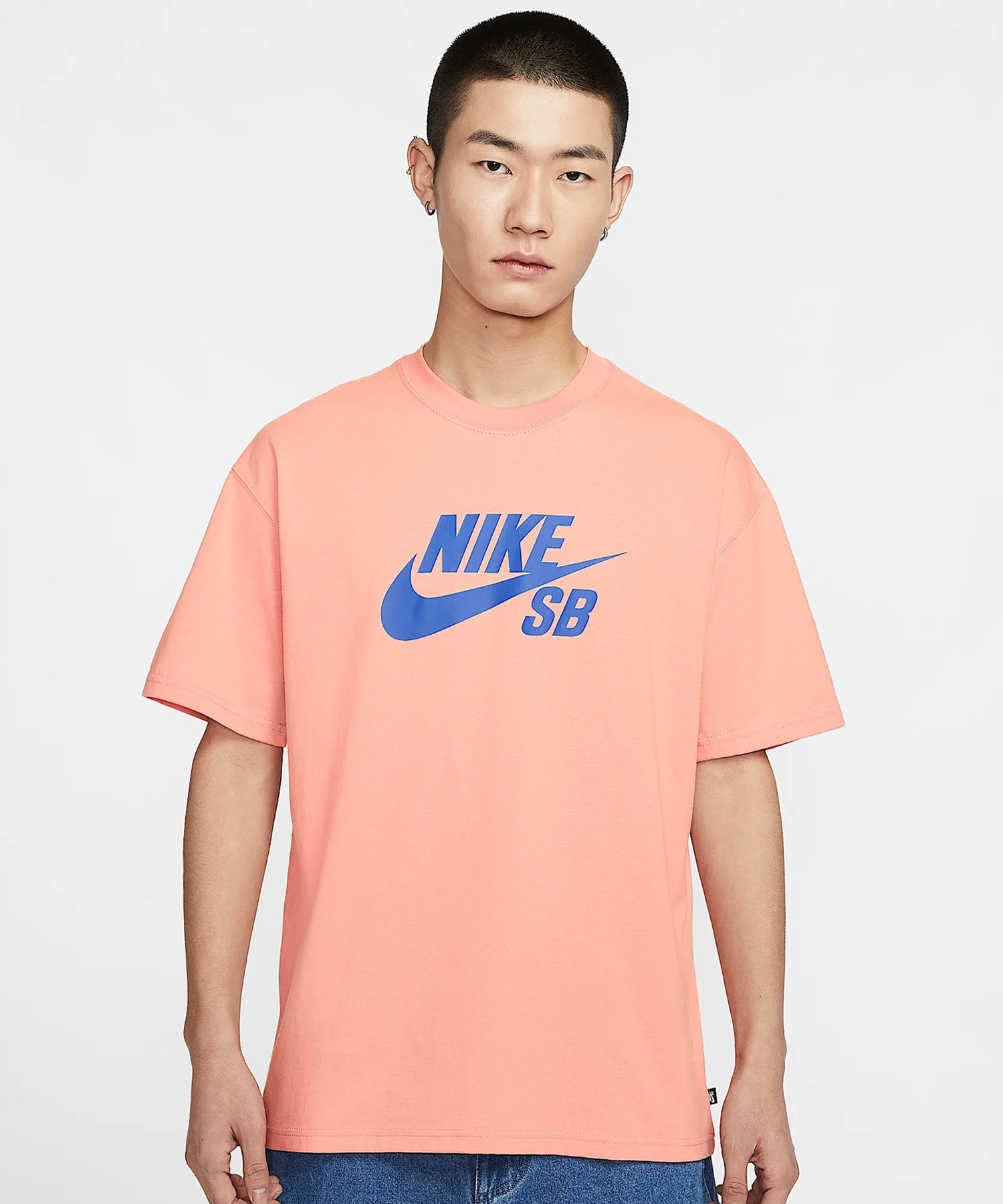 NIKE SB ナイキエスビー 半袖 Tシャツ メンズ クルーネック ロゴ スケートボード Tシャツ CV7540-844(844-M)