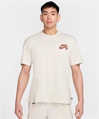 NIKE SB ナイキエスビー 半袖 Tシャツ メンズ クルーネック ワンポイント ロゴ スケートボード Tシャツ DC7818-072(072-M)