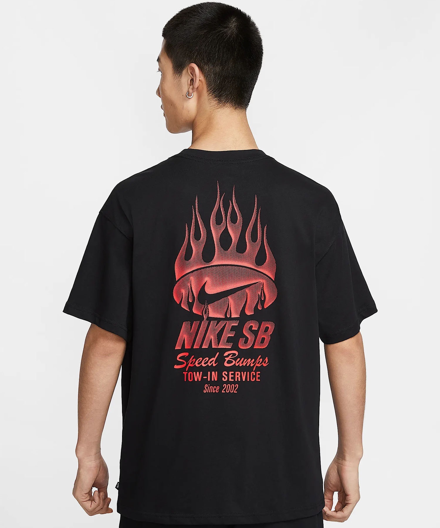 NIKE SB ナイキエスビー 半袖 Tシャツ メンズ バックプリント マックス90 スケートボード Tシャツ HJ0821-010(010-M)