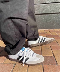 adidas skateboarding アディダス スケートボーディング スニーカー メンズ レディース スケシュー SAMBA ADV サンバ GZ8477 421251907(WHT/BLK-23.0cm)