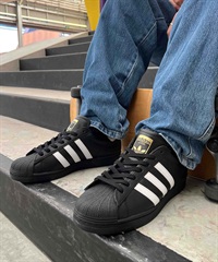 adidas skateboarding アディダス スケートボーディング スニーカー メンズ レディース スケシュー SUPERSTAR ADV スーパースター GW6931 421251933(BLK/WHT-23.0cm)