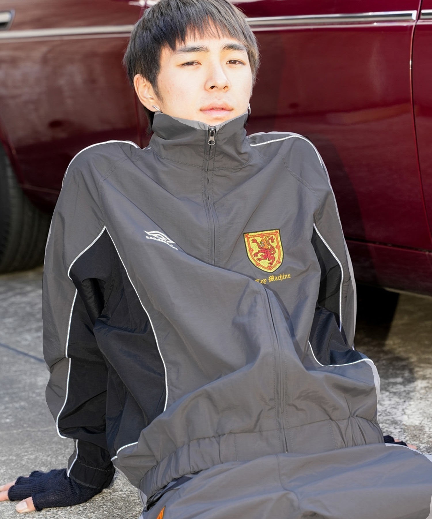 UMBRO TOYMACHINE アンブロ　トイマシーン　ナイロン　セットアップ ムラサキスポーツ限定】UMBRO アンブロ × TOY MACHINE トイ