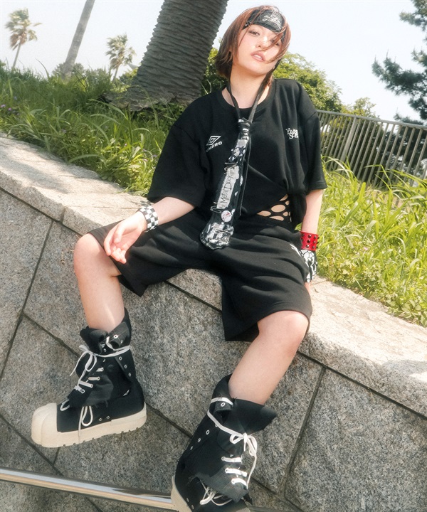 予約商品【7月下旬より順次発送】UMBRO アンブロ × Younger Song ヤンガーソング コラボ セットアップ ユニセックス MRYS-ST003 ムラサキスポーツ別注