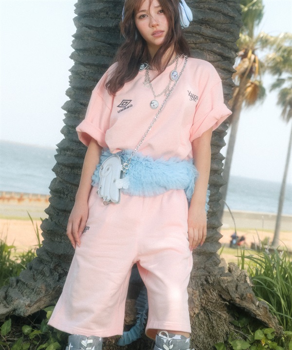 予約商品【7月下旬より順次発送】UMBRO アンブロ × Younger Song ヤンガーソング コラボ セットアップ ユニセックス MRYS-ST003 ムラサキスポーツ別注