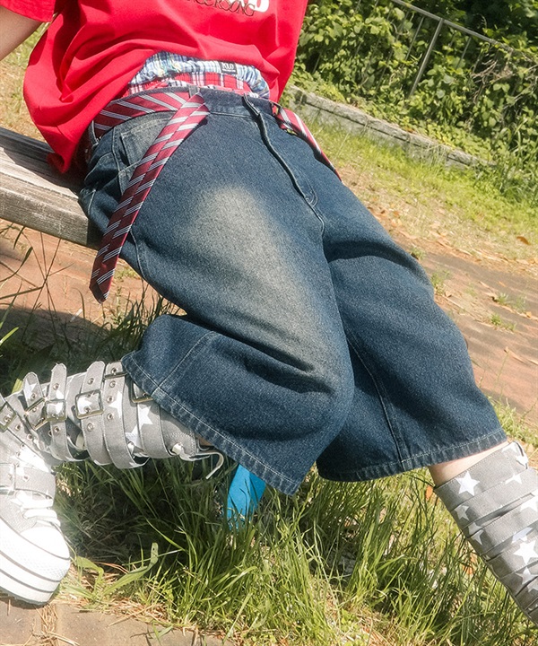 予約商品【7月下旬より順次発送】UMBRO アンブロ × Younger Song ヤンガーソング コラボ ハーフパンツ ショートパンツ ユニセックス MRYS-SPT004 ムラサキスポーツ別注