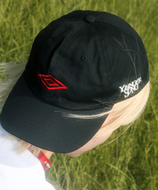 予約商品【7月下旬より順次発送】UMBRO アンブロ × Younger Song ヤンガーソング コラボ キャップ 帽子 SLG04399 ムラサキスポーツ別注