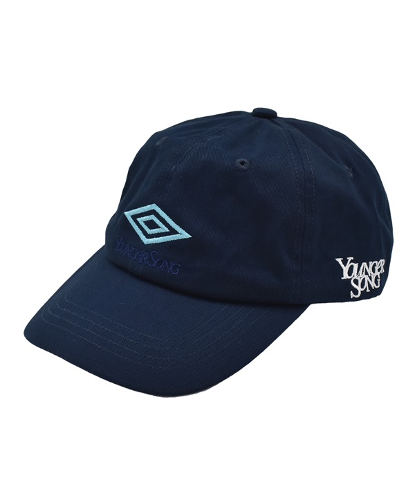 予約商品【7月下旬より順次発送】UMBRO アンブロ × Younger Song ヤンガーソング コラボ キャップ 帽子 SLG04399 ムラサキスポーツ別注