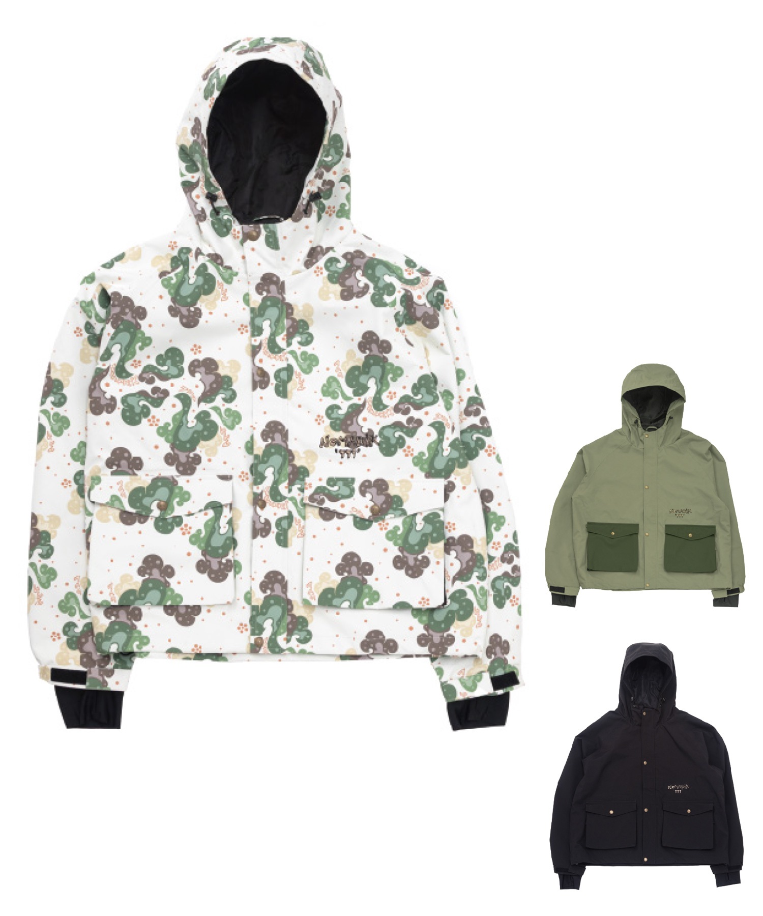 2526】NOMADIK ノマディック スノーボード ウェア ジャケット ユニ