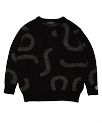 NOMADIK ノマディック WT JACQUARD SWEATER スノーボード ウェア インナーウェア ユニセックス ムラサキスポーツ 25-26モデル MM D4 【2526】(BKGY-M)