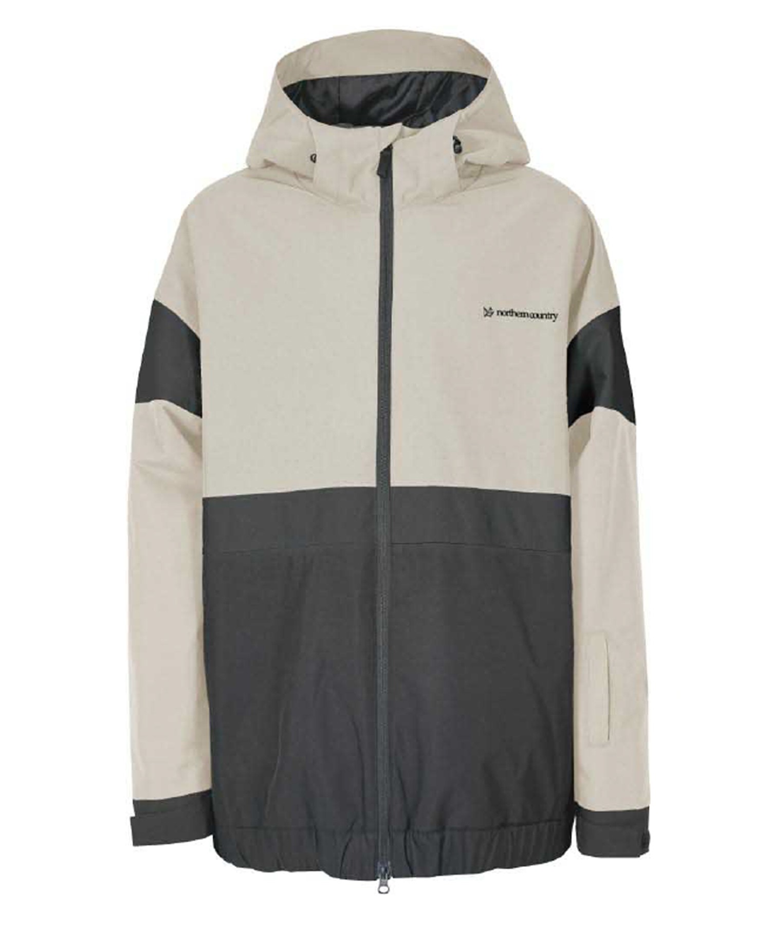 【2526】northerncountry ノーザンカントリー スノーボード ウェア ジャケット ユニセックス TRACK JACKET ムラサキスポーツ 25-26モデル LL E1(BG-S)