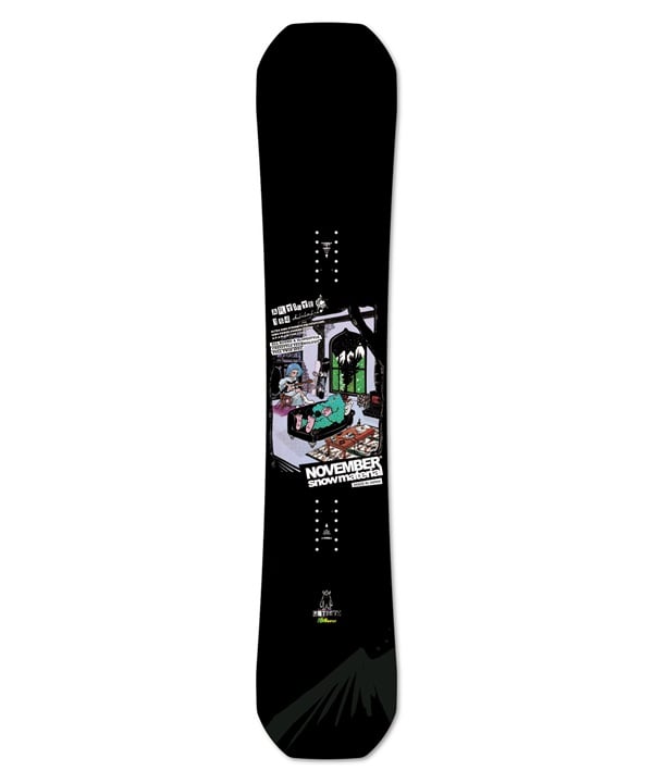 【早期購入】NOVEMBER ノーベンバー スノーボード 板 ユニセックス ARTISTE ムラサキスポーツ 25-26モデル MM C21