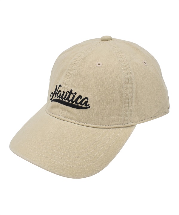 NAUTICA ノーティカ キャップ 帽子 キャンバス生地 ウォッシュ加工 6パネル CANVAS WASHED 6P CAP NT141
