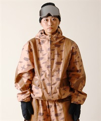 BSRABBIT ビーエスラビット JS CUT PANEL HOODED JACKET スノーボード