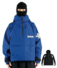 【早期購入/店頭受取対象外】BEYOND MEDALS ビヨンド メダルス スノーボード ジャケット ユニセックス Retro Anorak 2L 23225317 25-26モデル MM D18(BLACK-XS)