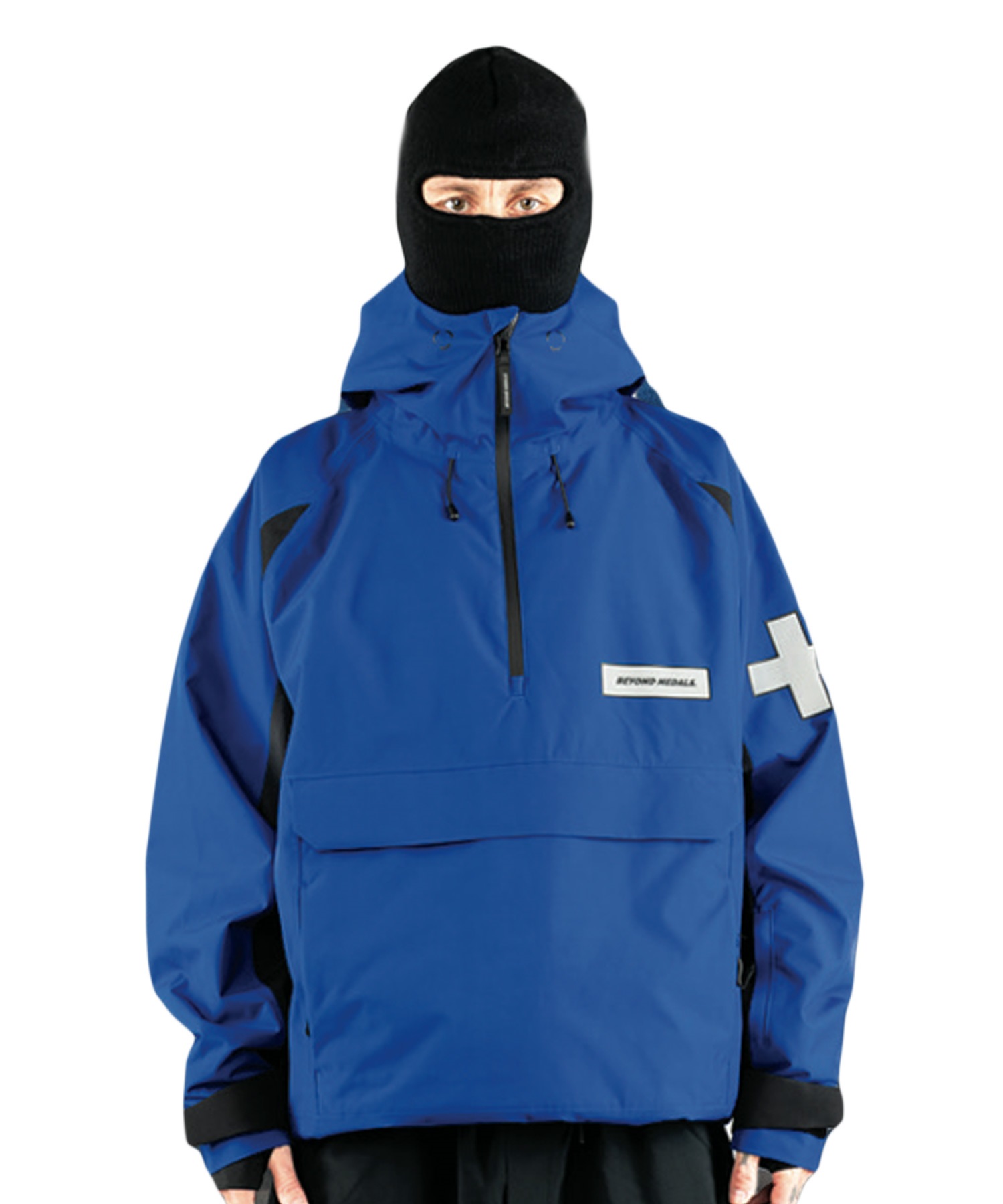 【早期購入/店頭受取対象外】BEYOND MEDALS ビヨンド メダルス スノーボード ジャケット ユニセックス Retro Anorak 2L 23225317 25-26モデル MM D18(BLUE-XS)