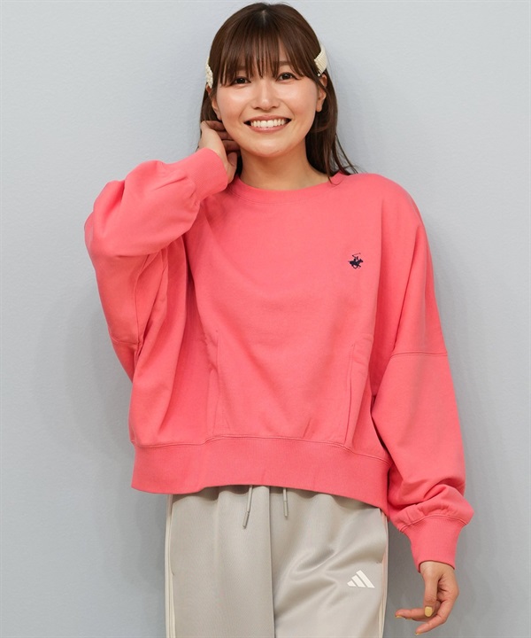 BEVERY HILLS P.C ビバリーヒルズポロクラブ トレーナー スウェット レディース シンプル ワンポイント 5487-6754