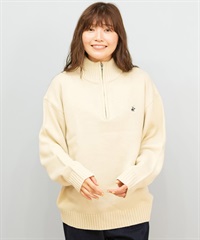 BEVERY HILLS P.C ビバリーヒルズポロクラブ ニット セーター レディース ハーフジップ ニットセーター 5422-9751(28IV-L)