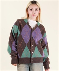 BEVERY HILLS P.C ビバリーヒルズポロクラブ ニット セーター カーディガン レディース チェック 5487-6751(15BR-M)