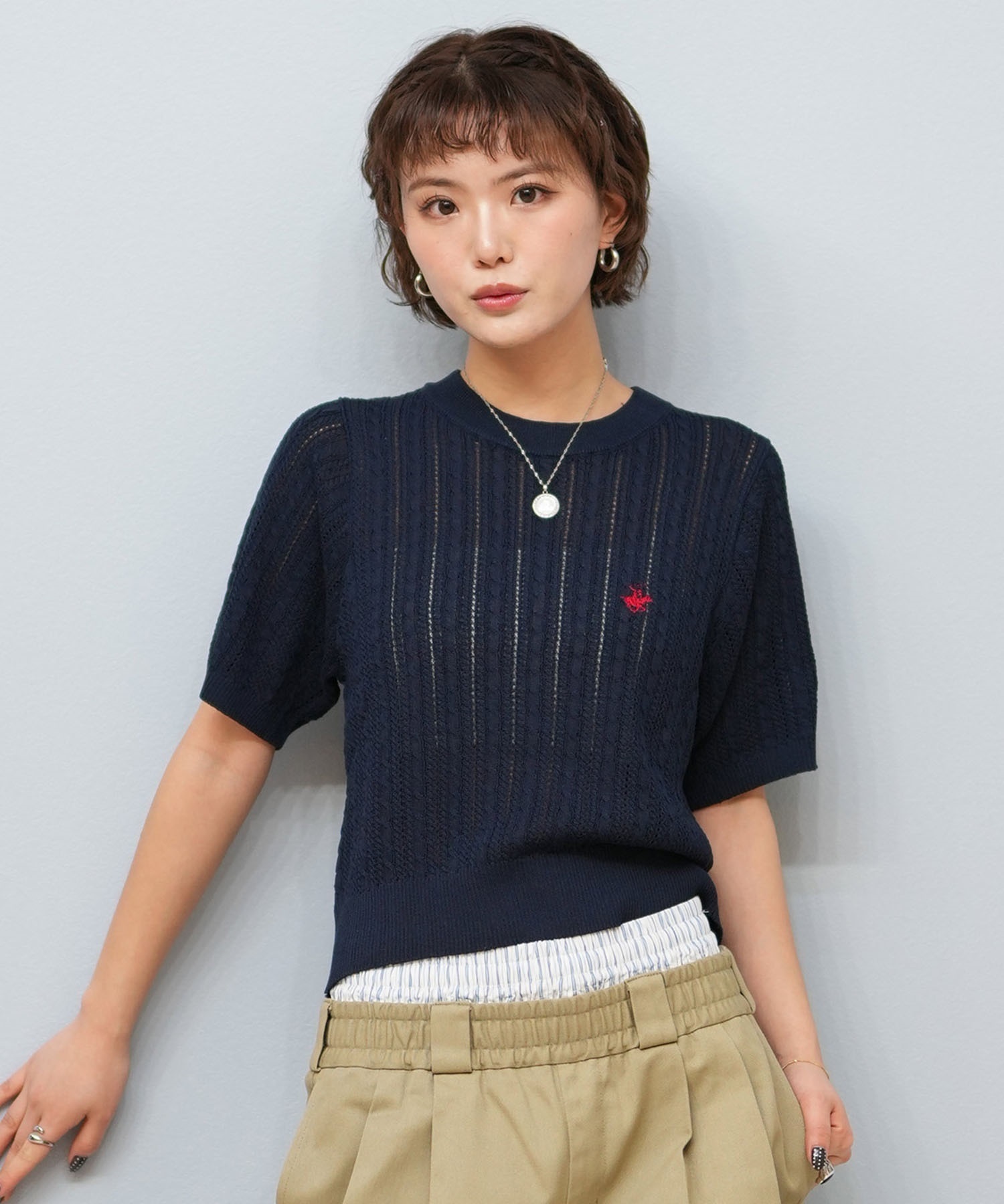 BEVERY HILLS P.C ビバリーヒルズポロクラブ 半袖 Tシャツ レディース