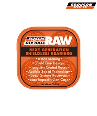 BRONSON ブロンソン RAW 6 BALL スケートボード ベアリング スケボー
