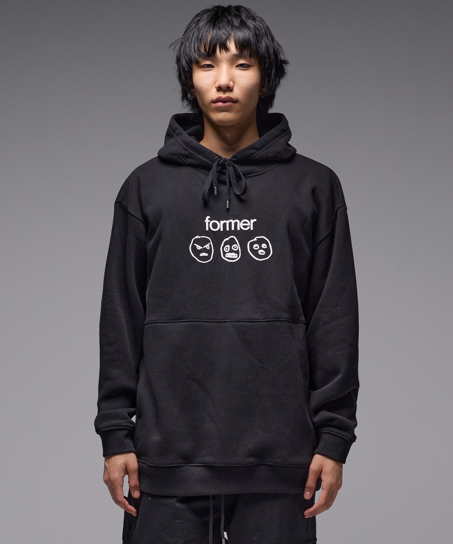 FORMER フォーマー プルオーバー パーカー メンズ フーディー ロゴ FFL