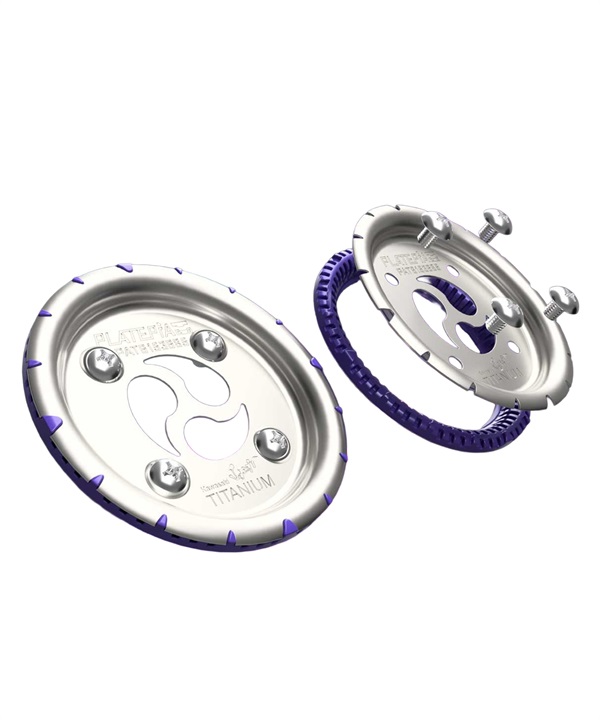 【2526】PLATEPIA プレートピア スノーボード バインディング パーツ PLATEPIA1.0-YJ ムラサキスポーツ 25-26モデル MM K28