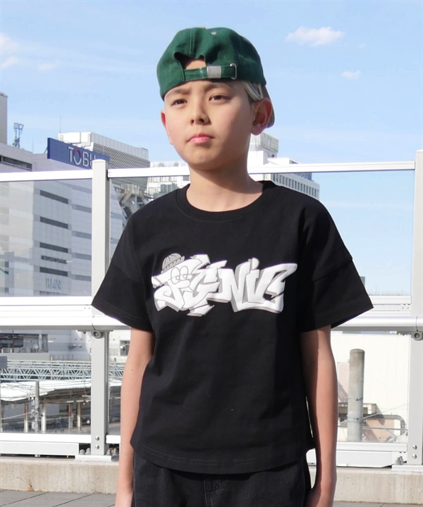 FORGET NEVER フォーゲットネバー 半袖 Tシャツ キッズ 252OO3ST561FN ムラサキスポーツ限定