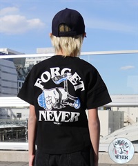 ⭐︎FOTUS⭐︎ Tシャツ FORGET NEVER フォーゲットネバー 半袖 Tシャツ キッズ 252OO3ST562FN