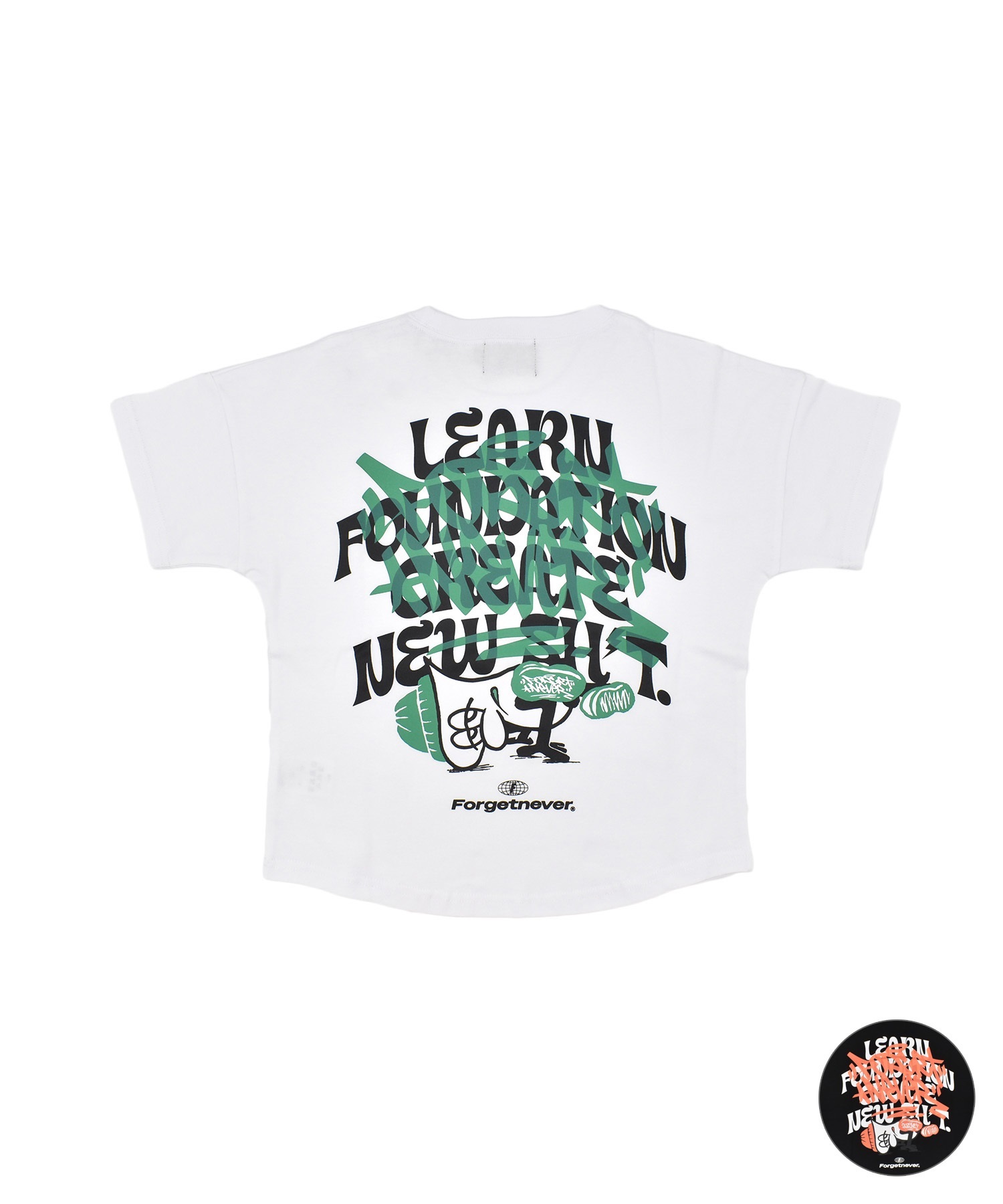 FORGET NEVER フォーゲットネバー 半袖 Tシャツ キッズ ジュニア 子供