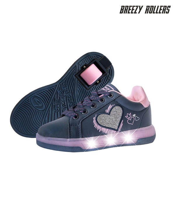 BREEZY ROLLERS ブレイジーローラー ローラースケート キッズ LIGHTHEART PURPLE ムラサキスポーツ
