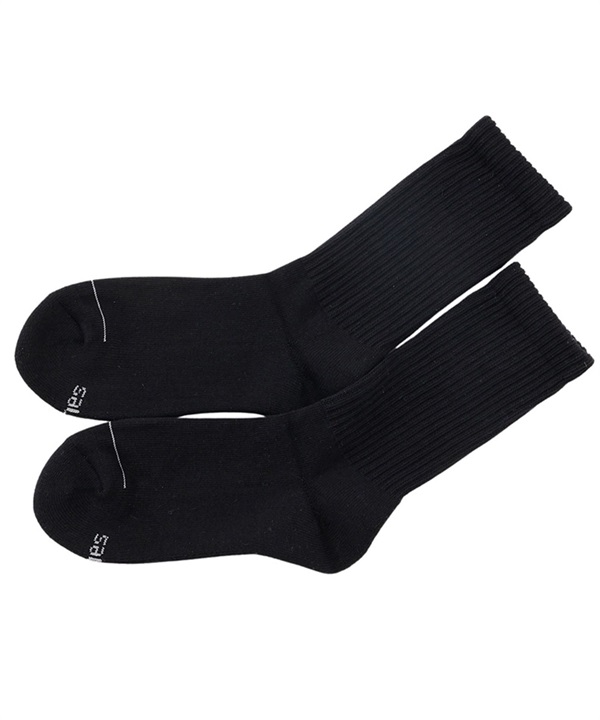 HANES ヘインズ ソックス 靴下 2足組 クルーソックス ハーフパイル HMSBB001