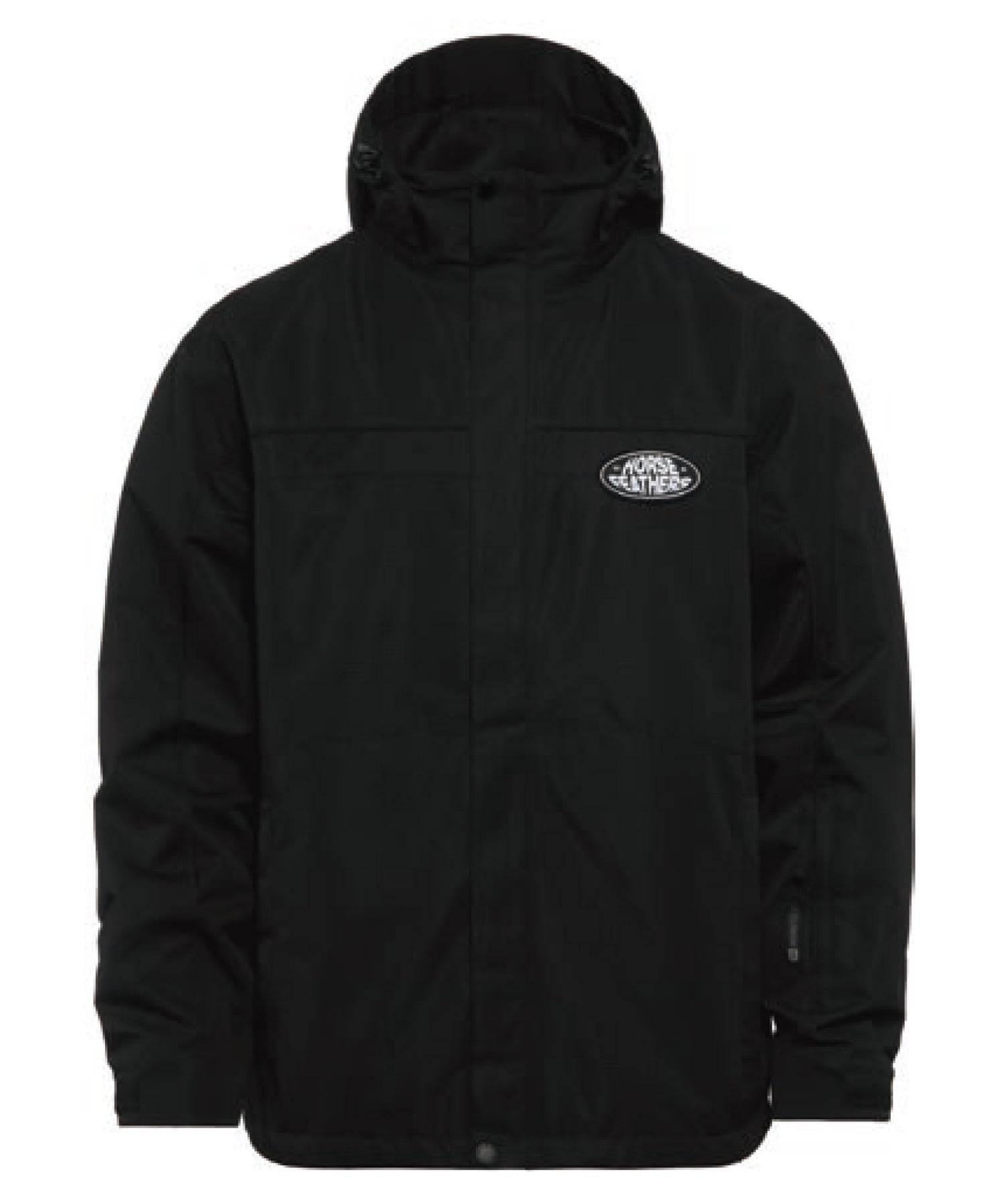 【2526】Horsefeathers ホースフェザーズ スノーボード ウェア ジャケット ユニセックス MORRIS  ムラサキスポーツ 25-26モデル LL F6(BLACK-XS)