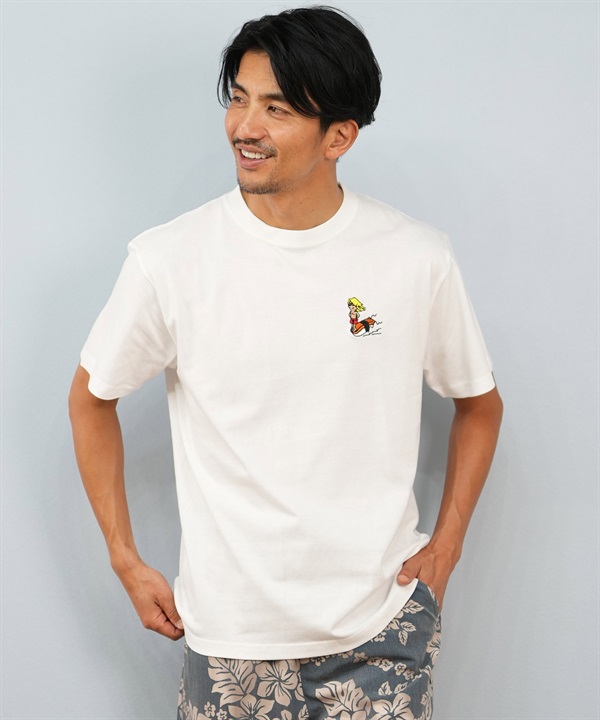 Mighty Surf Club マイティーサーフクラブ 半袖 Tシャツ メンズ バックプリント MTS25ST02 ムラサキスポーツ限定