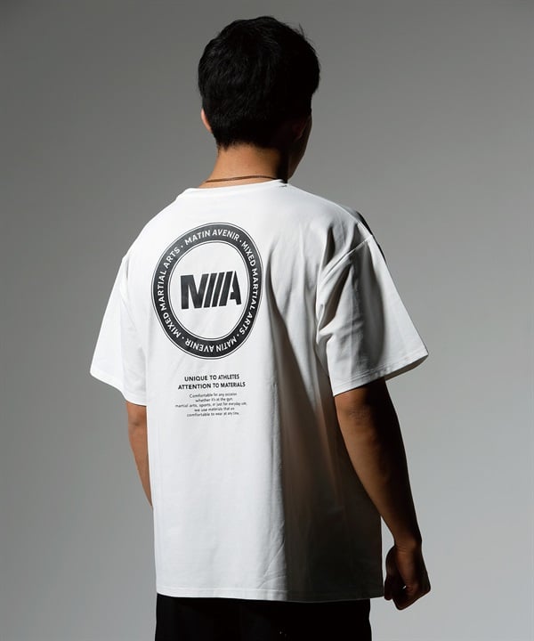 MATIN AVENIR マタンアヴニール 水着 ラッシュガード 半袖 Tシャツ メンズ バックプリント 水陸両用 ユーティリティ MA250003 ムラサキスポーツ限定