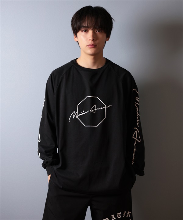 MATIN AVENIR マタンアヴニール 水着 ラッシュガード 長袖 Tシャツ ロンT メンズ 水陸両用 MA25020 ムラサキスポーツ限定
