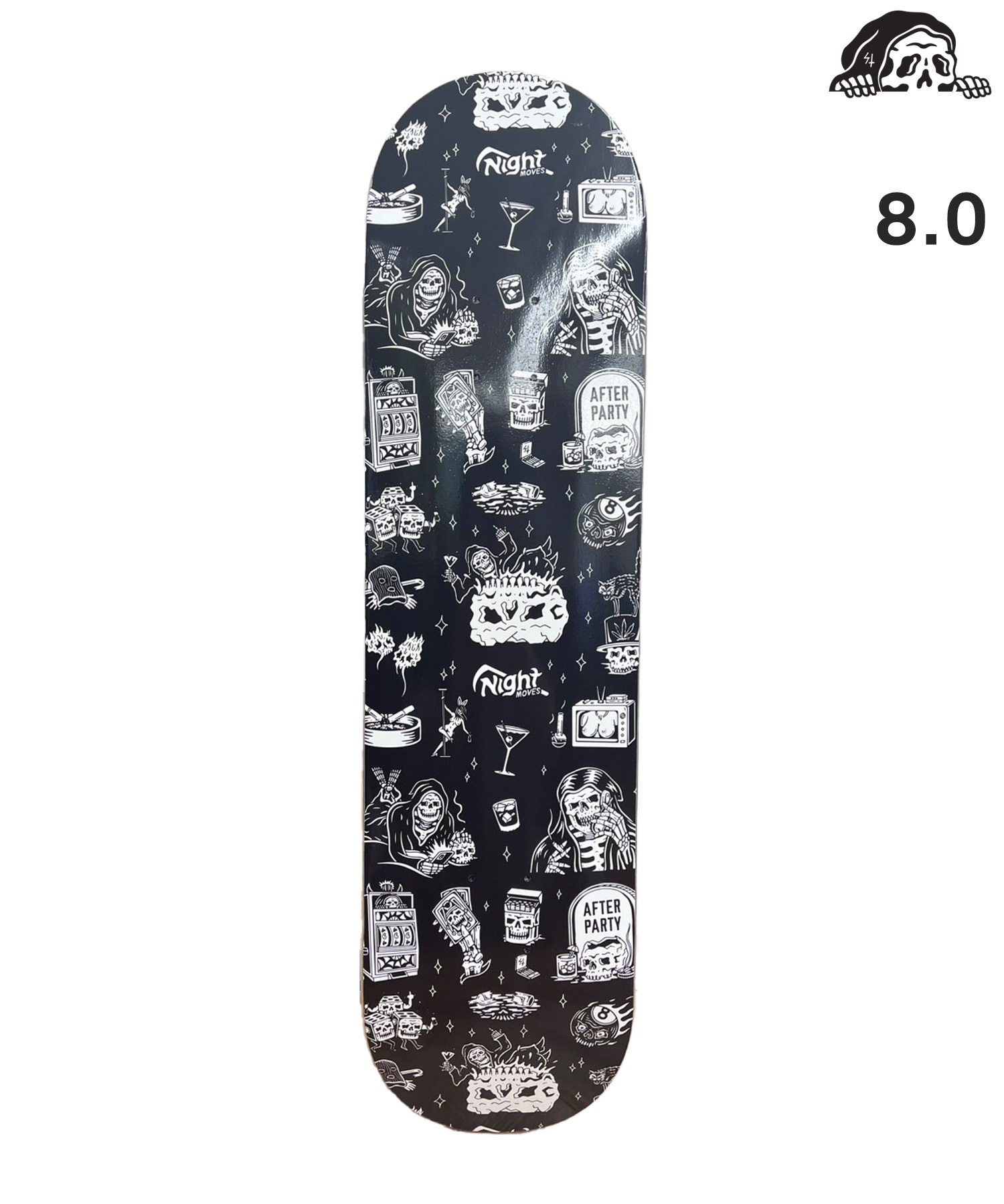 LURKING CLASS ラーキングクラス スケートボード デッキ 8.0inch MR LC LOGO DECK ムラサキスポーツ