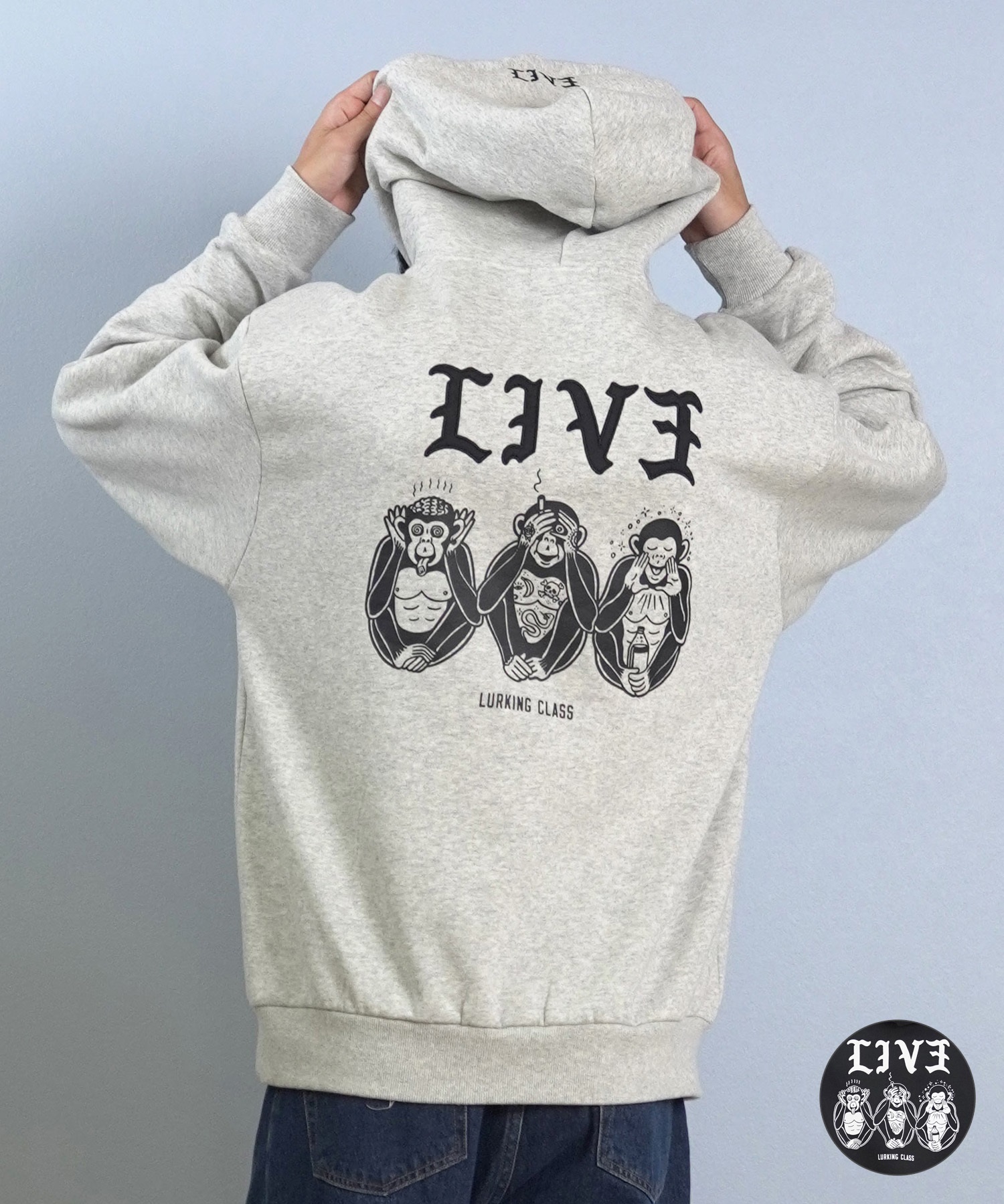 LURKING CLASS ラーキングクラス プルオーバー パーカー メンズ