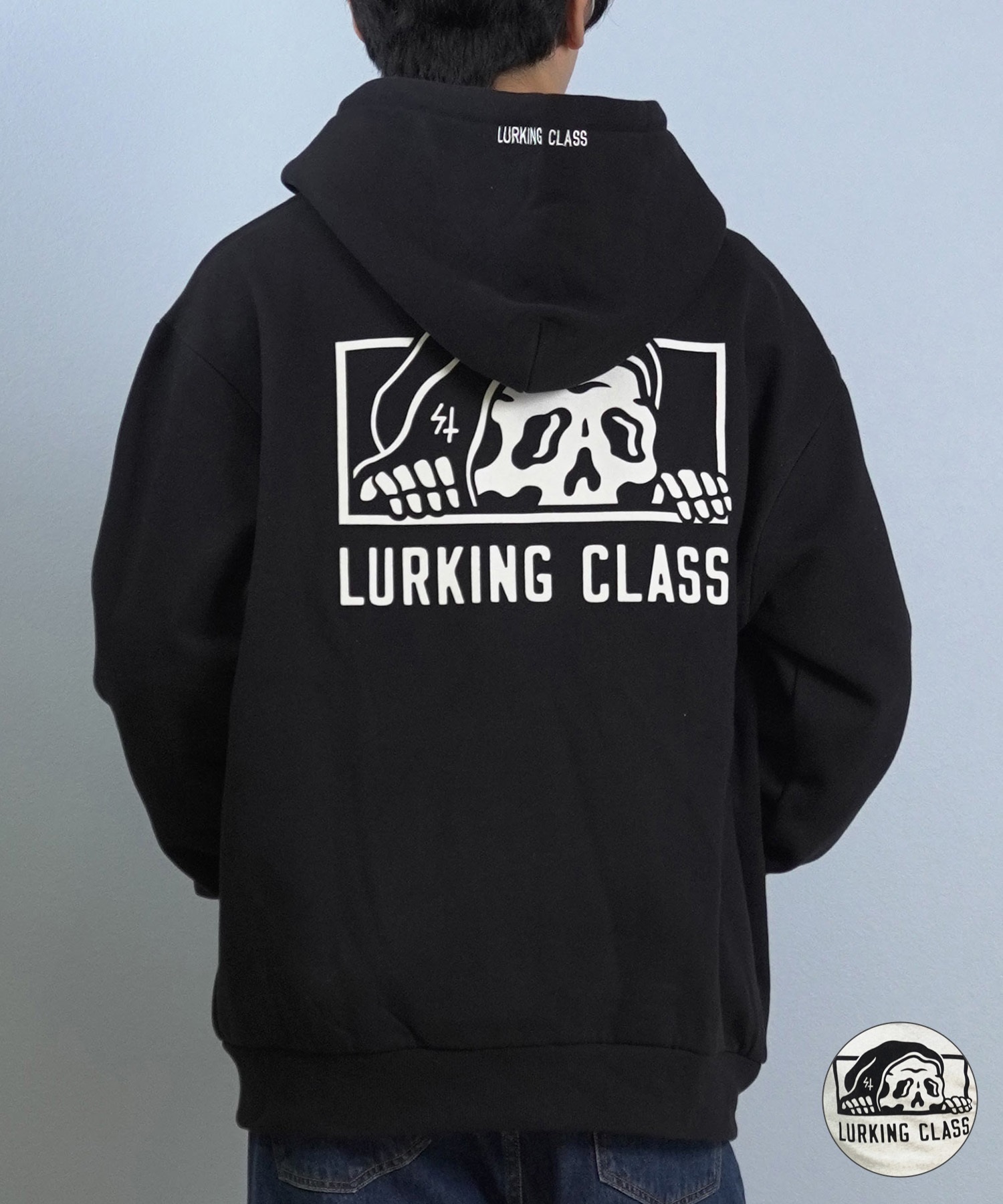 LURKING CLASS ラーキングクラス ジップアップ パーカー メンズ