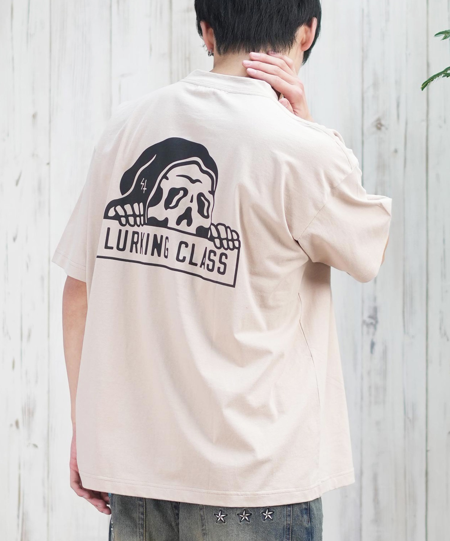 LURKING CLASS ラーキングクラス 半袖 Tシャツ メンズ バックプリント