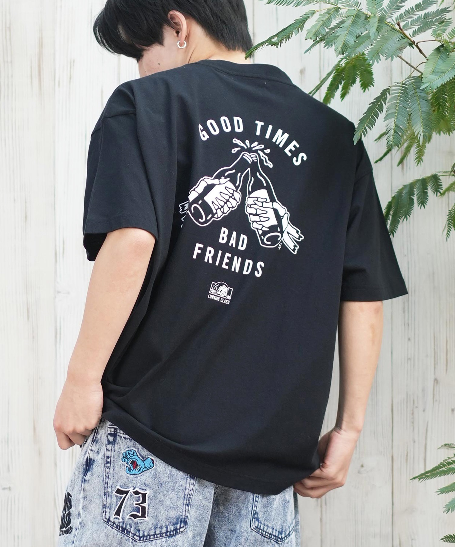タグ付き新品⭐️ドゥーズィエムクラス／SKARGORN ポケツキワイドTシャツ WEGO/【26年春夏新作】キャラクターズグラフィックT2（Tシャツ