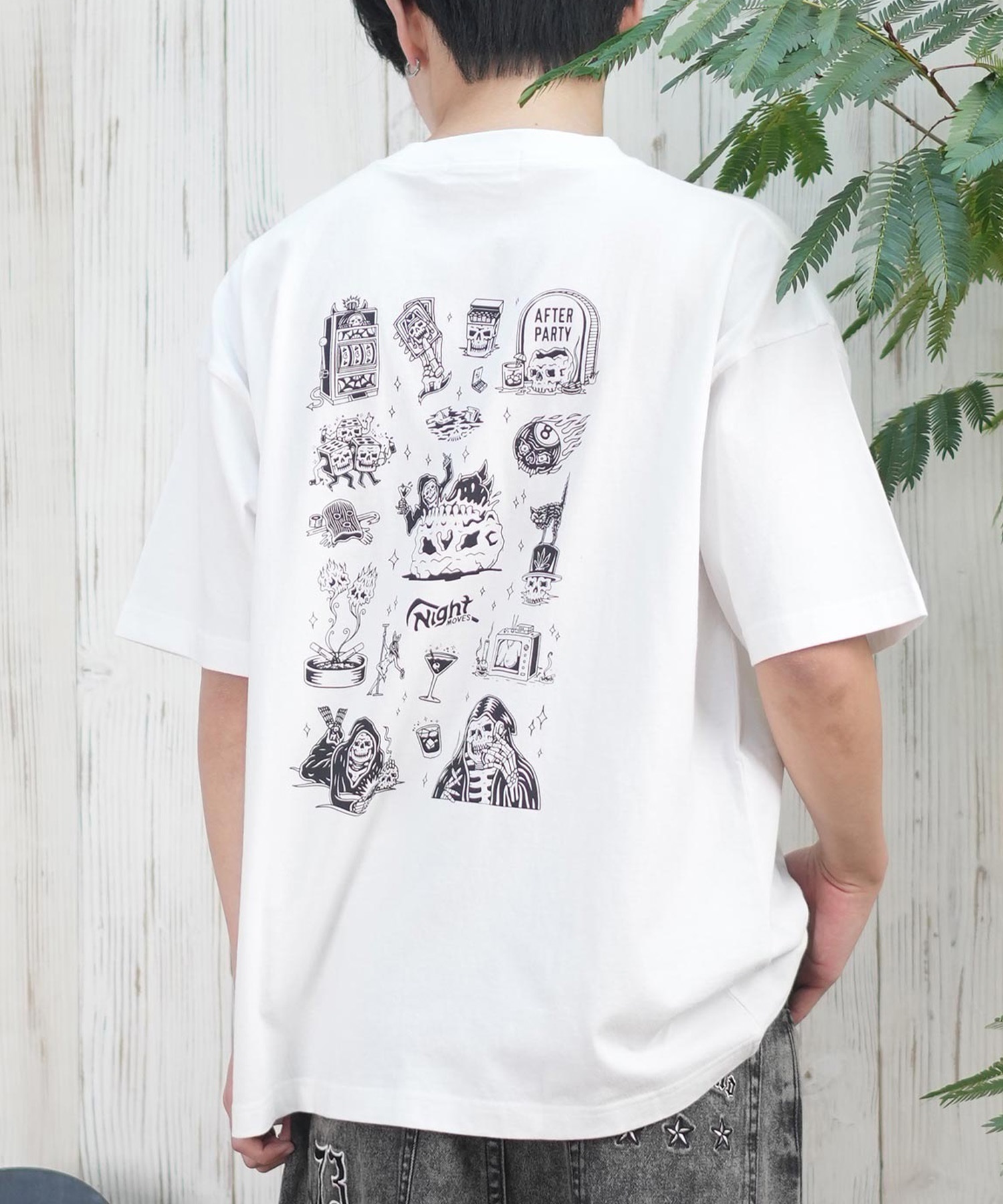 LURKING CLASS ラーキングクラス 半袖 Tシャツ メンズ バック