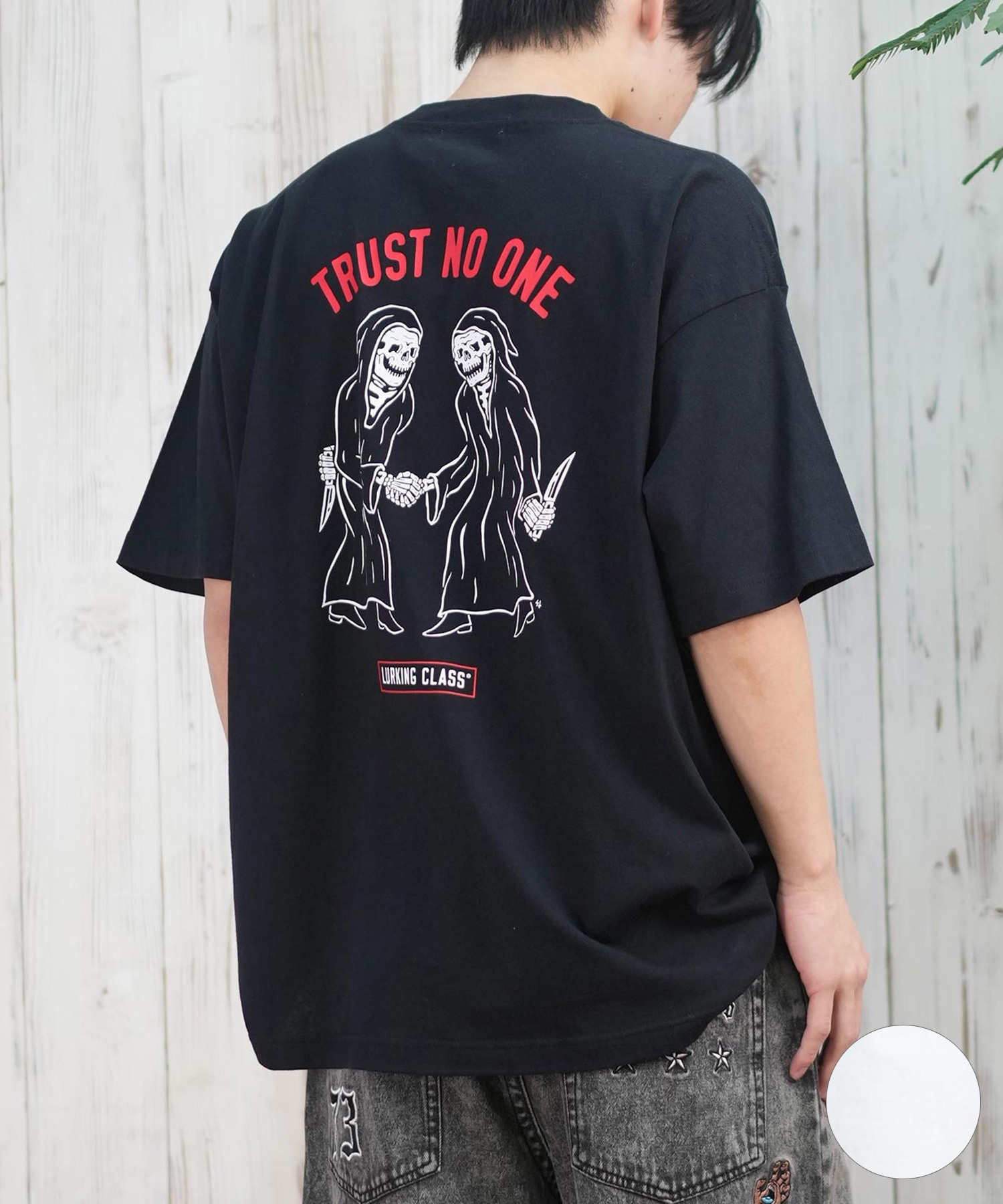 LURKING CLASS ラーキングクラス 半袖 Tシャツ メンズ バックプリント