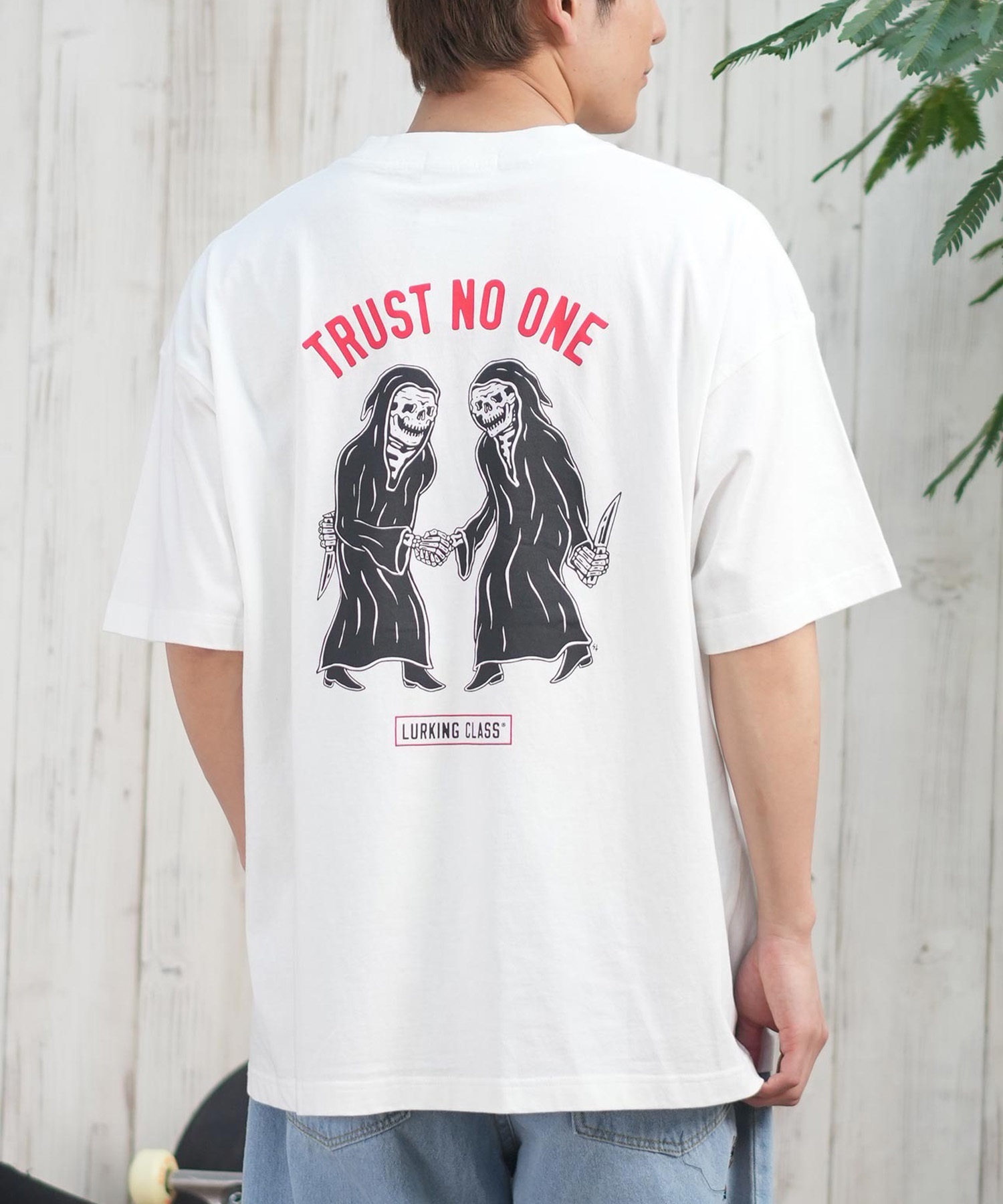 LURKING CLASS ラーキングクラス 半袖 Tシャツ メンズ バックプリント