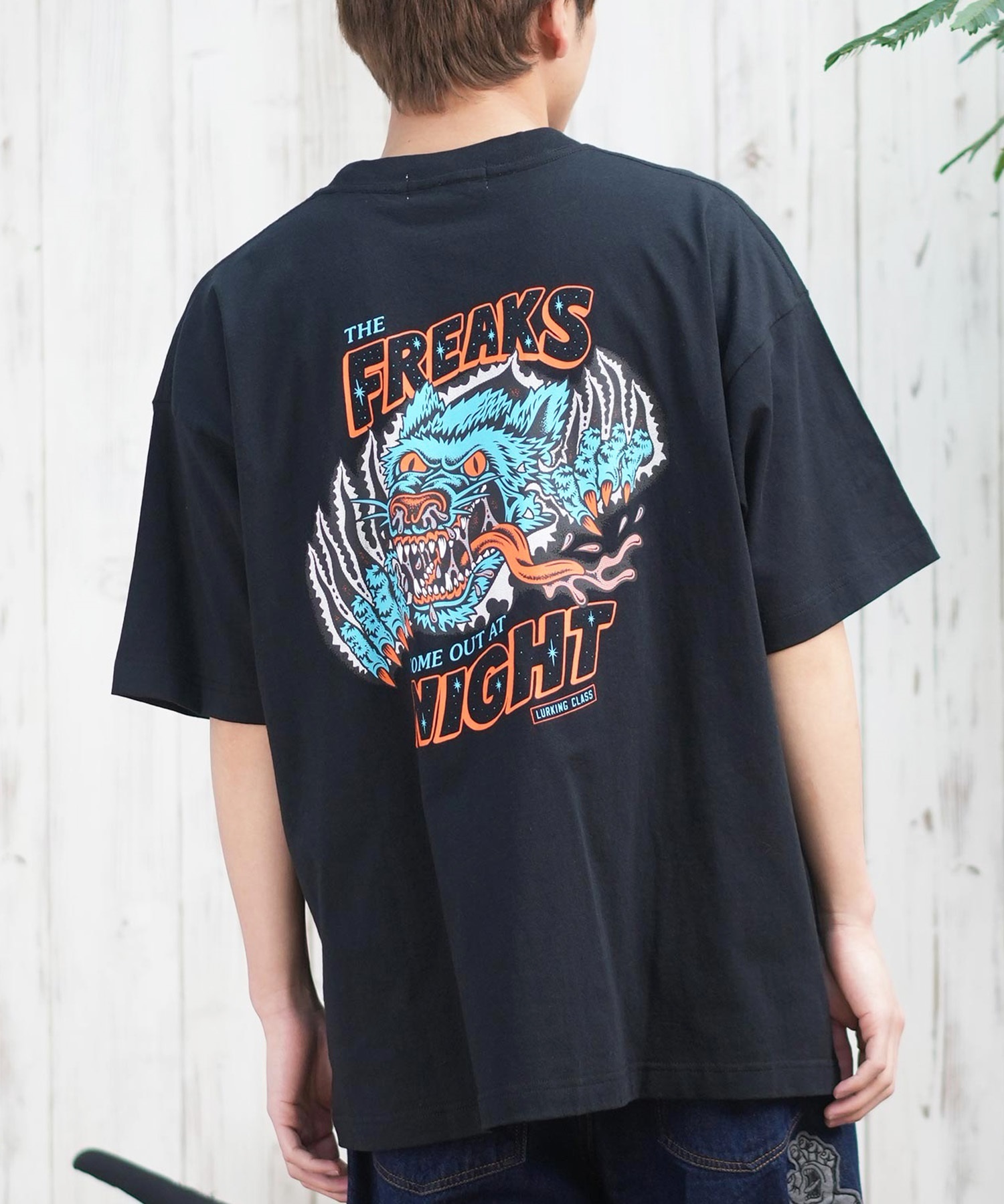 LURKING CLASS ラーキングクラス 半袖 Tシャツ メンズ バックプリント