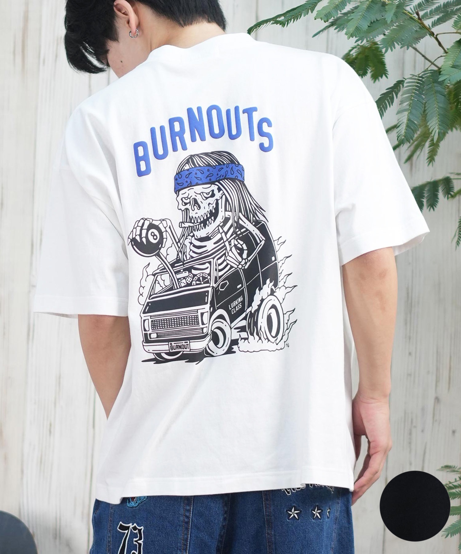 LURKING CLASS ラーキングクラス 半袖 Tシャツ メンズ バックプリント