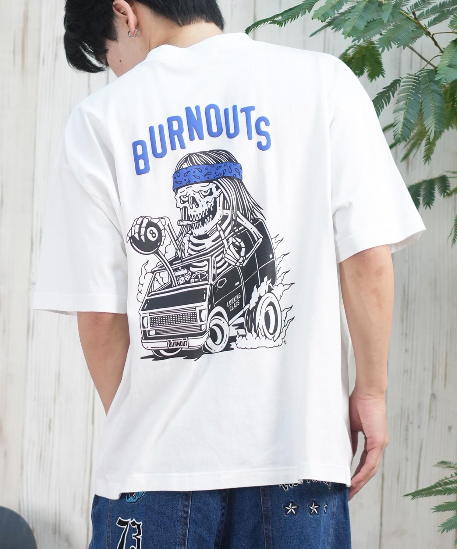 LURKING CLASS ラーキングクラス 半袖 Tシャツ メンズ バックプリント