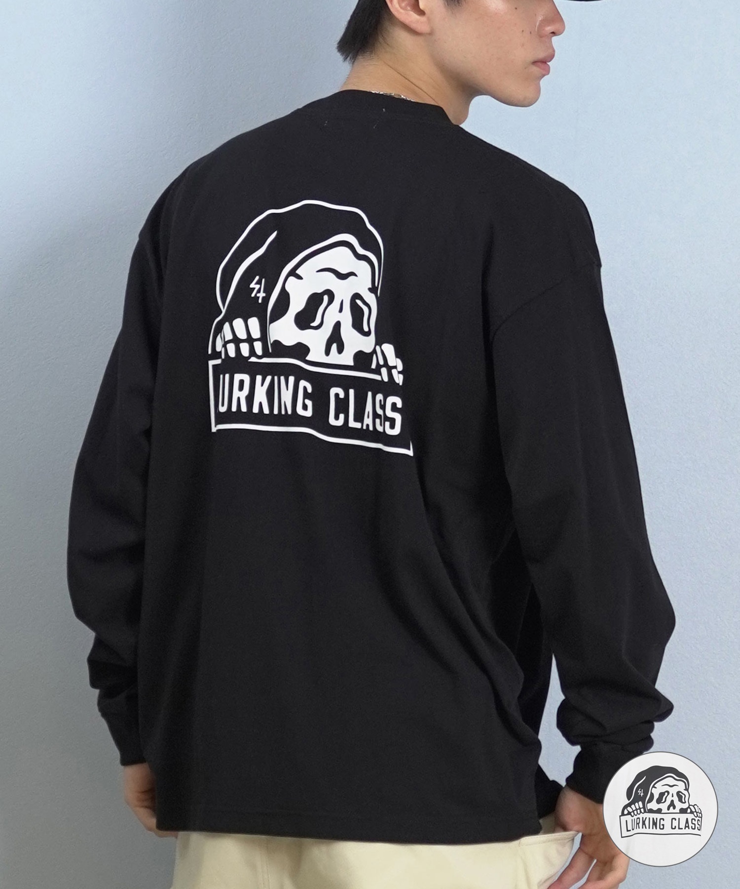 LURKING CLASS ラーキングクラス 長袖 Tシャツ ロンT メンズ バック