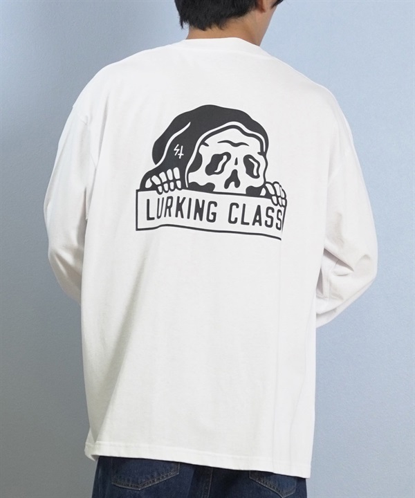 LURKING CLASS ラーキングクラス 長袖 Tシャツ ロンT メンズ バックプリント オーバーサイズ LURKER L S TEE ST25FTM02